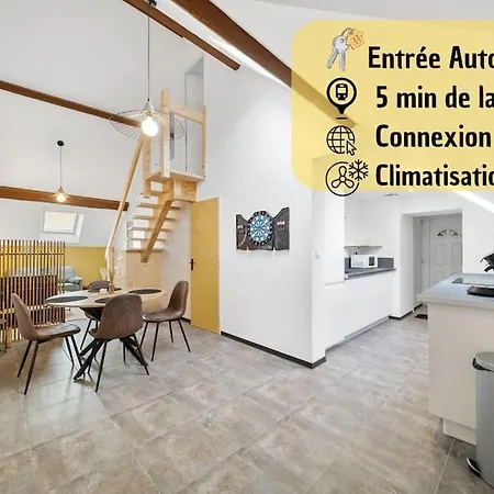 Appartement Le Duplex Moutarde à Chalon-sur-Saône Extérieur photo