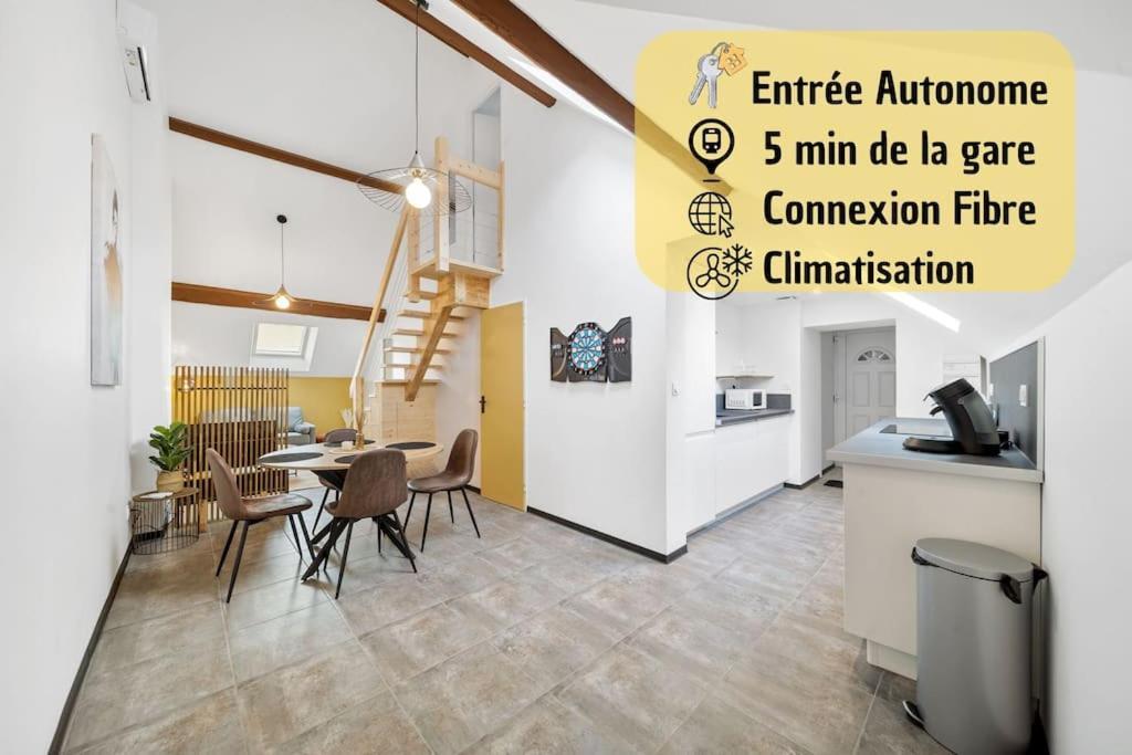 Appartement Le Duplex Moutarde Chalon-sur-Saône